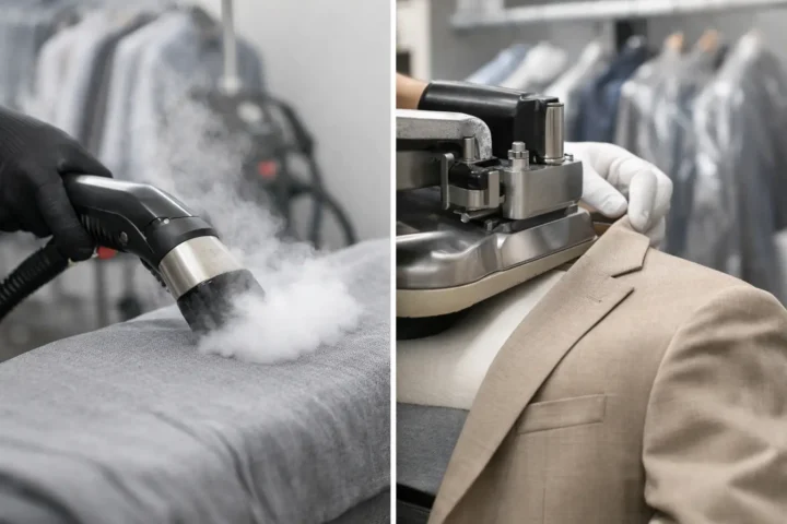 Steam Cleaning vs Dry Cleaning